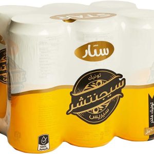 STAR Signature Series Tonic-Water Soda, refreshing and energizing carbonated Tonic-Water-Soft-Drink, value-pack of 6 x 300ml Cans - Image 2