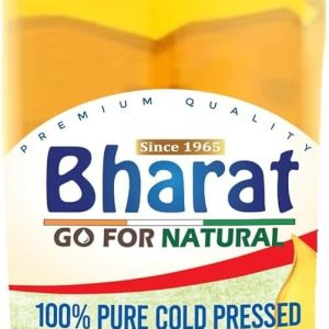 Bharat Groundnut Oil | Pure Cold Pressed Peanut Oil 1 Liter Bottle