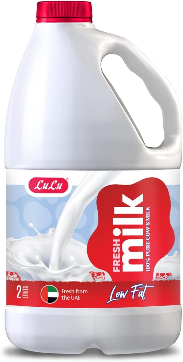 LuLu Low Fat Fresh Milk 2Litre