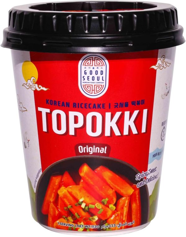 GOOD SEOUL KOREAN RICECAKE TOPOKKI SPICY (113G)