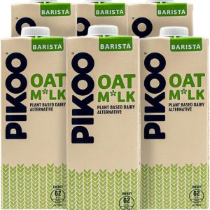 Pikoo Oat Milk Dairy Free, 6 X 1 Litre