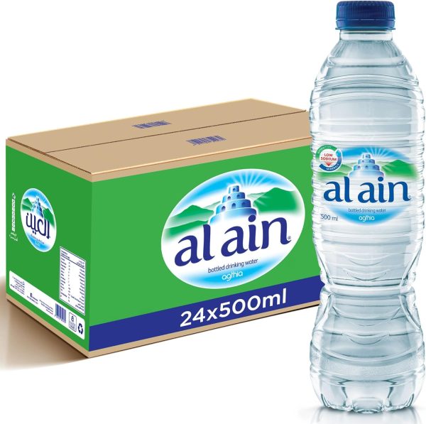 Alain Bottle Drinking Water, 24 X 500 Ml