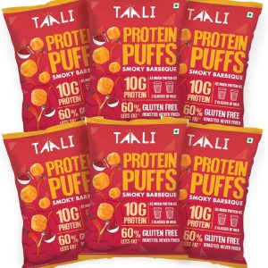 Taali Protein Puffs Smoky Barbeque 60g Pack of 6