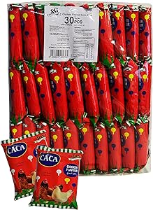 LONDON Caca Chicken Flavour Corn Snack, 30 X 16 Gm