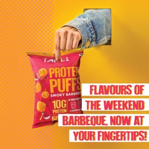 Taali Protein Puffs Smoky Barbeque 60g Pack of 6 - Image 3