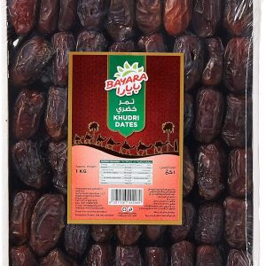 Bayara Dates Khudri Foam Tray, 1 kg